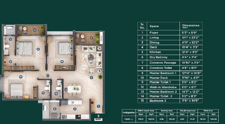 shapoorji pallonji tree clouds floor plan
